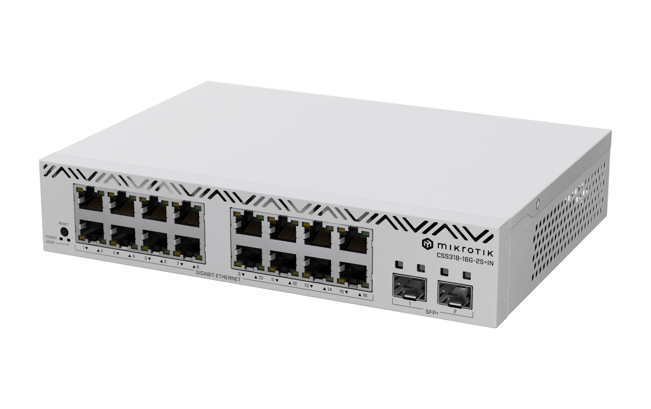 MikroTik CSS318-16G-2S+IN,L3 Smart Switch