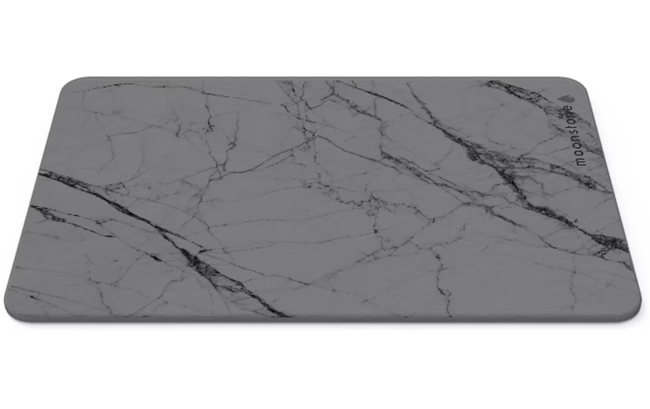 Moonstone Badematte aschegrau