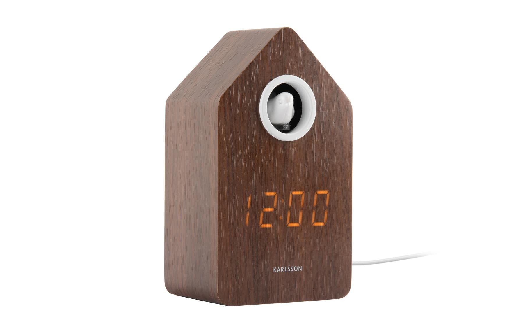 KARLSSON Wecker Kuckuck LED