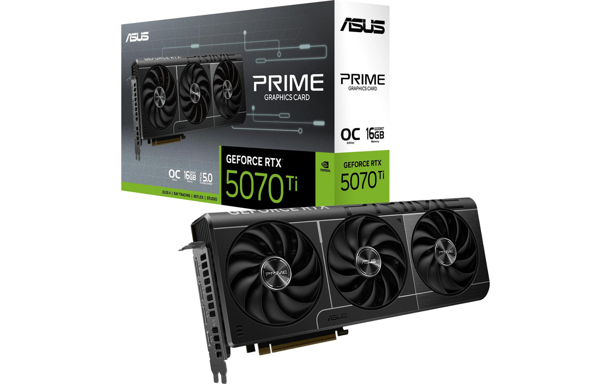 ASUS PRIME RTX5070TI O16G, GDDR7