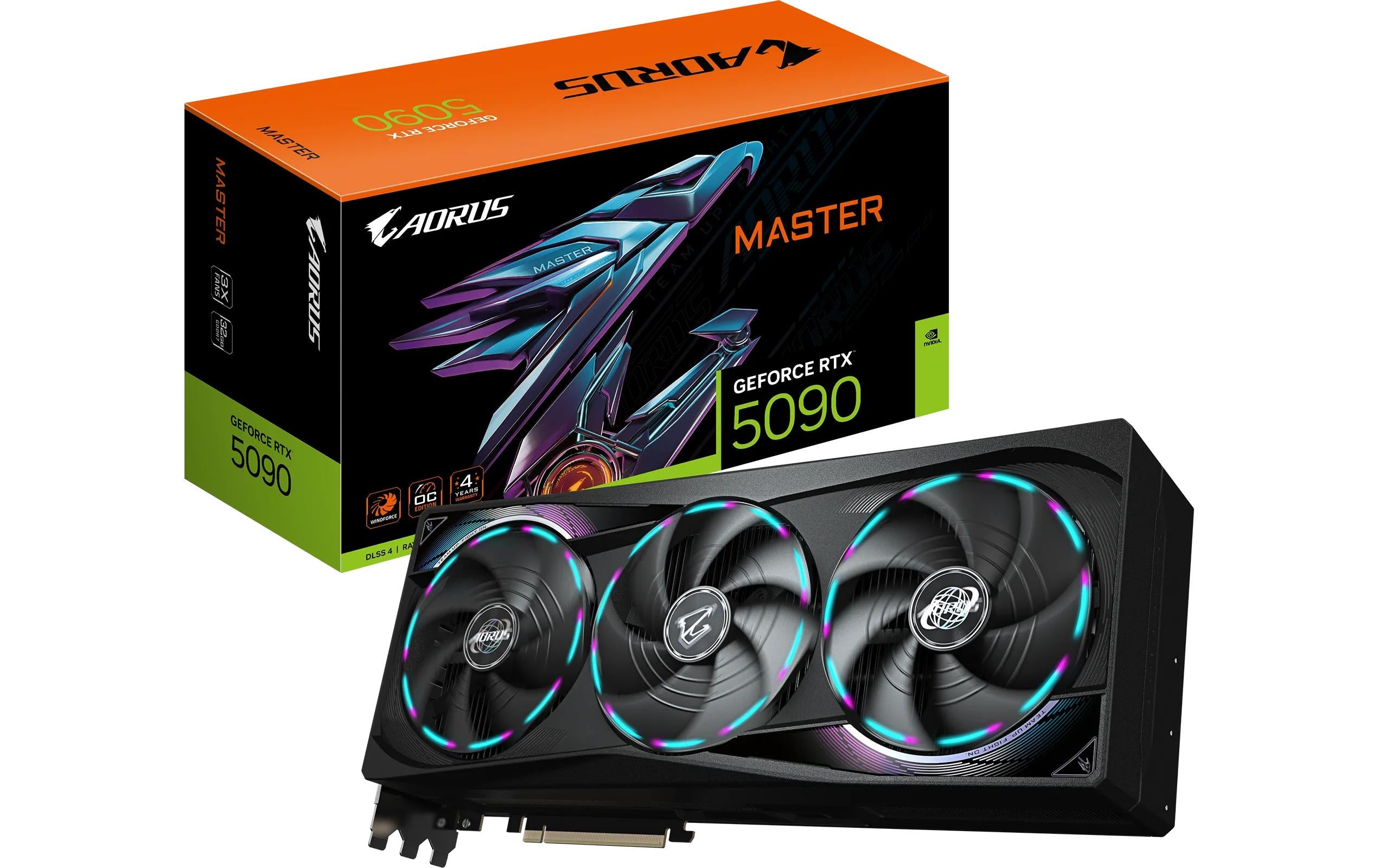 Gigabyte RTX5090 AORUS MASTER 32G
