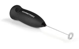 GOURMETmaxx Milchaufschäumer 3V schwarz