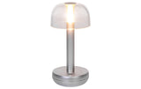 COCON Tischleuchte Mushroom silver F02723