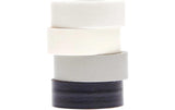 Rico Washi Tape Set, schwarz & weiss