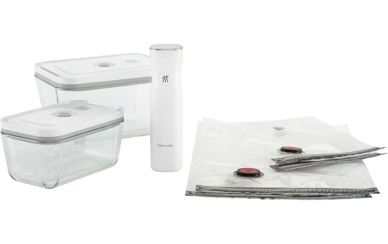 Zwilling 7tlg Vakuum Starterset GlasBox M/L