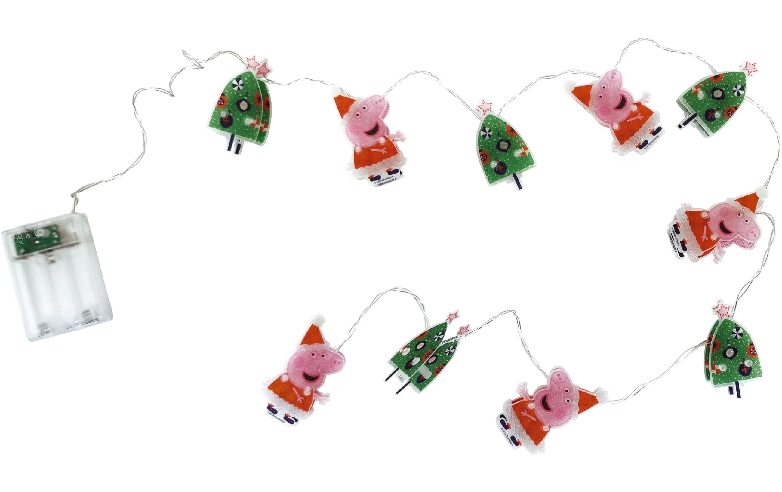 Arditex LED-Lichterkette Peppa Pig, 165 cm