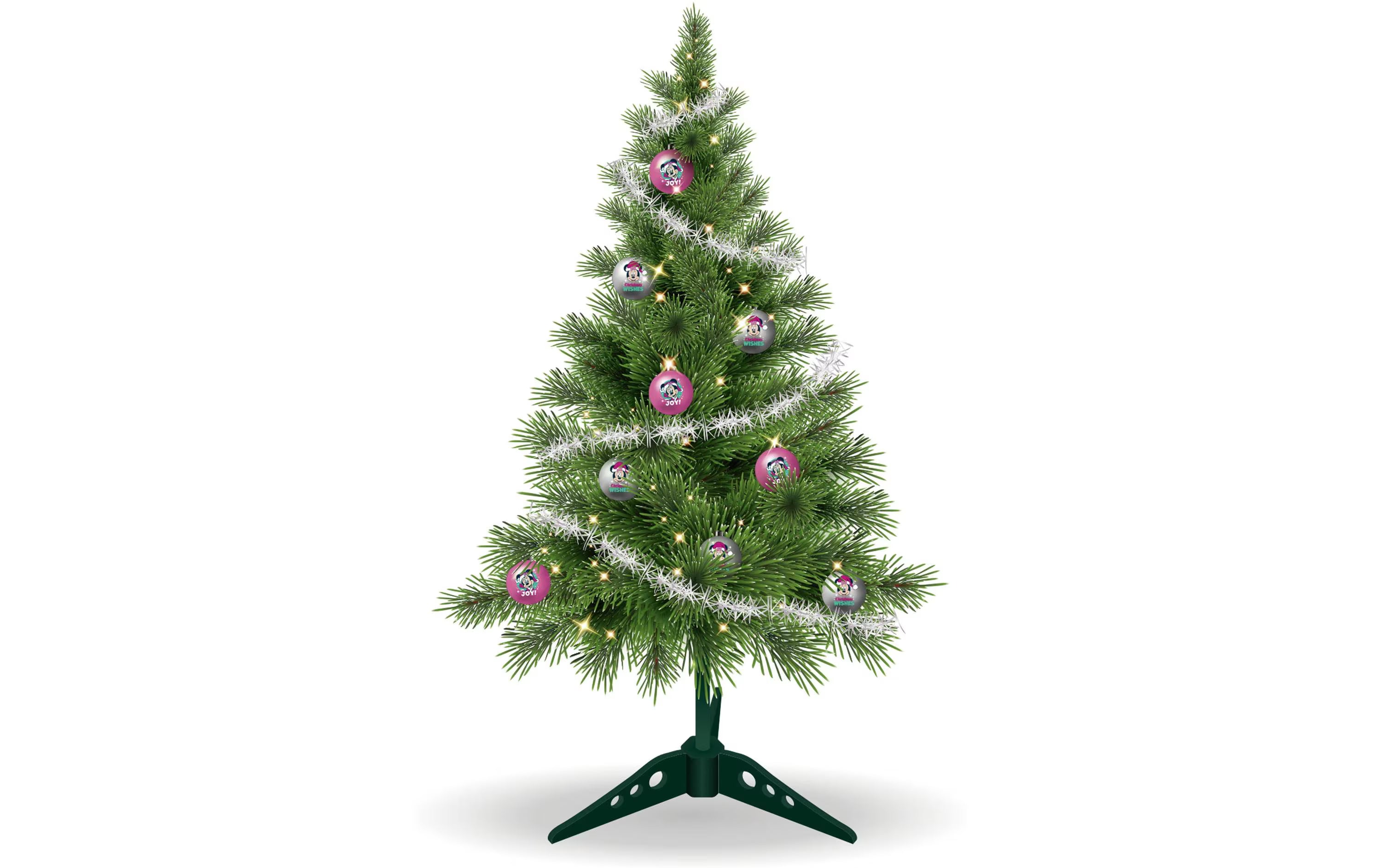 Arditex Weihnachtsbaum-Set Minnie,60cm