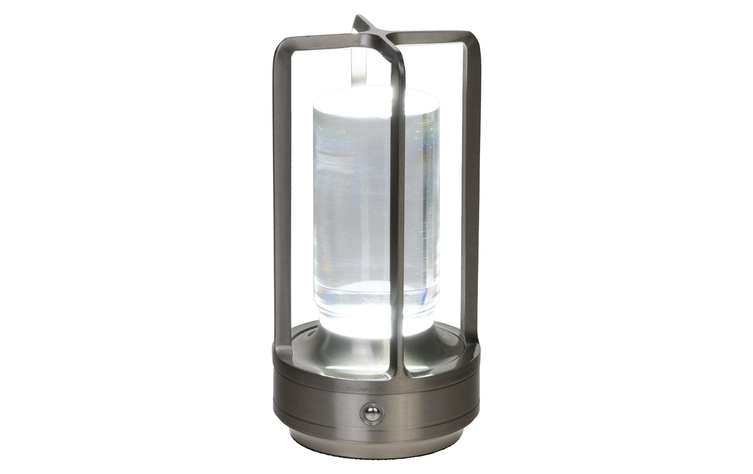 COCON Tischleuchte Lantern silver F02720