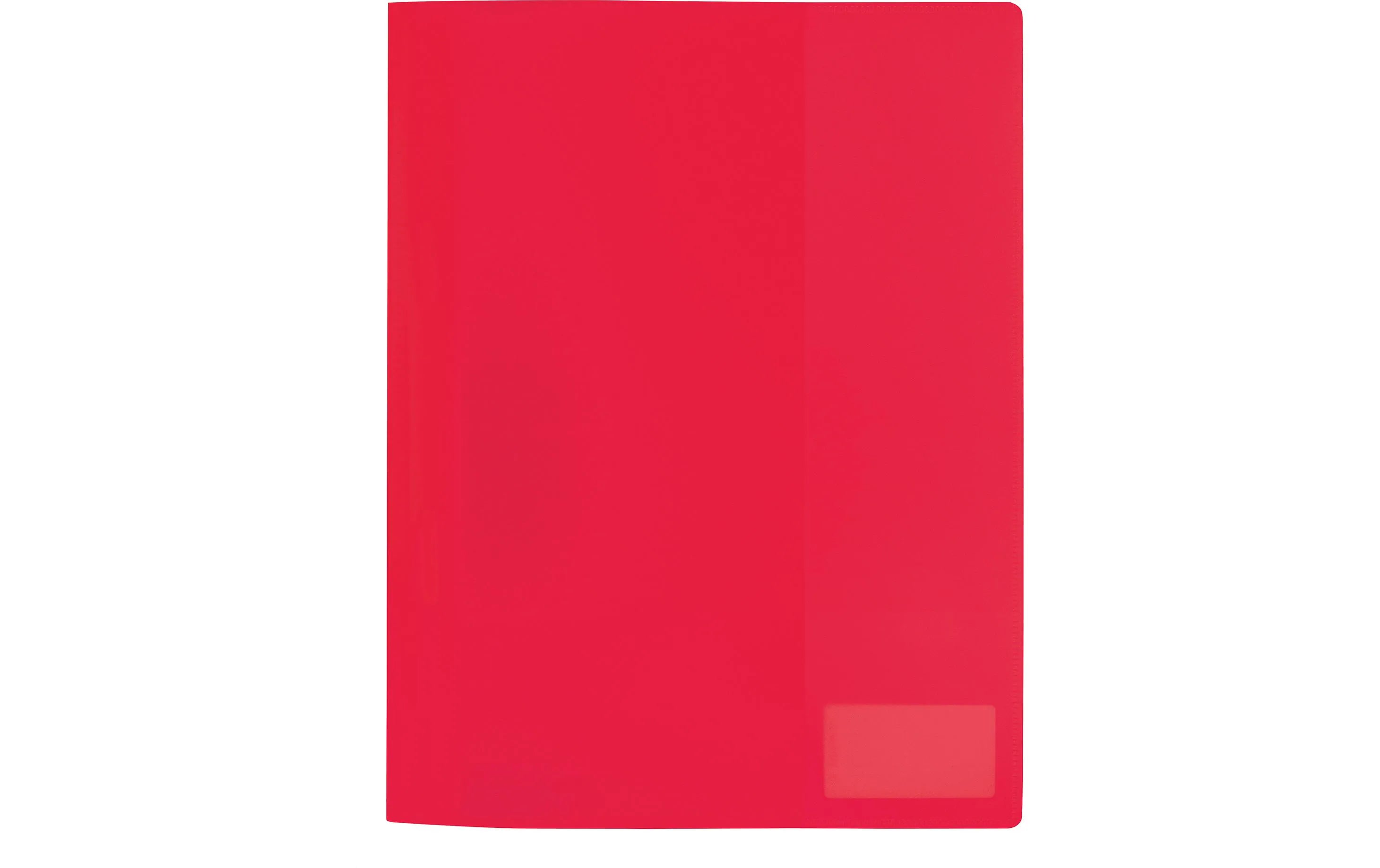 Herma Schnellheft A4 Transluzent rot