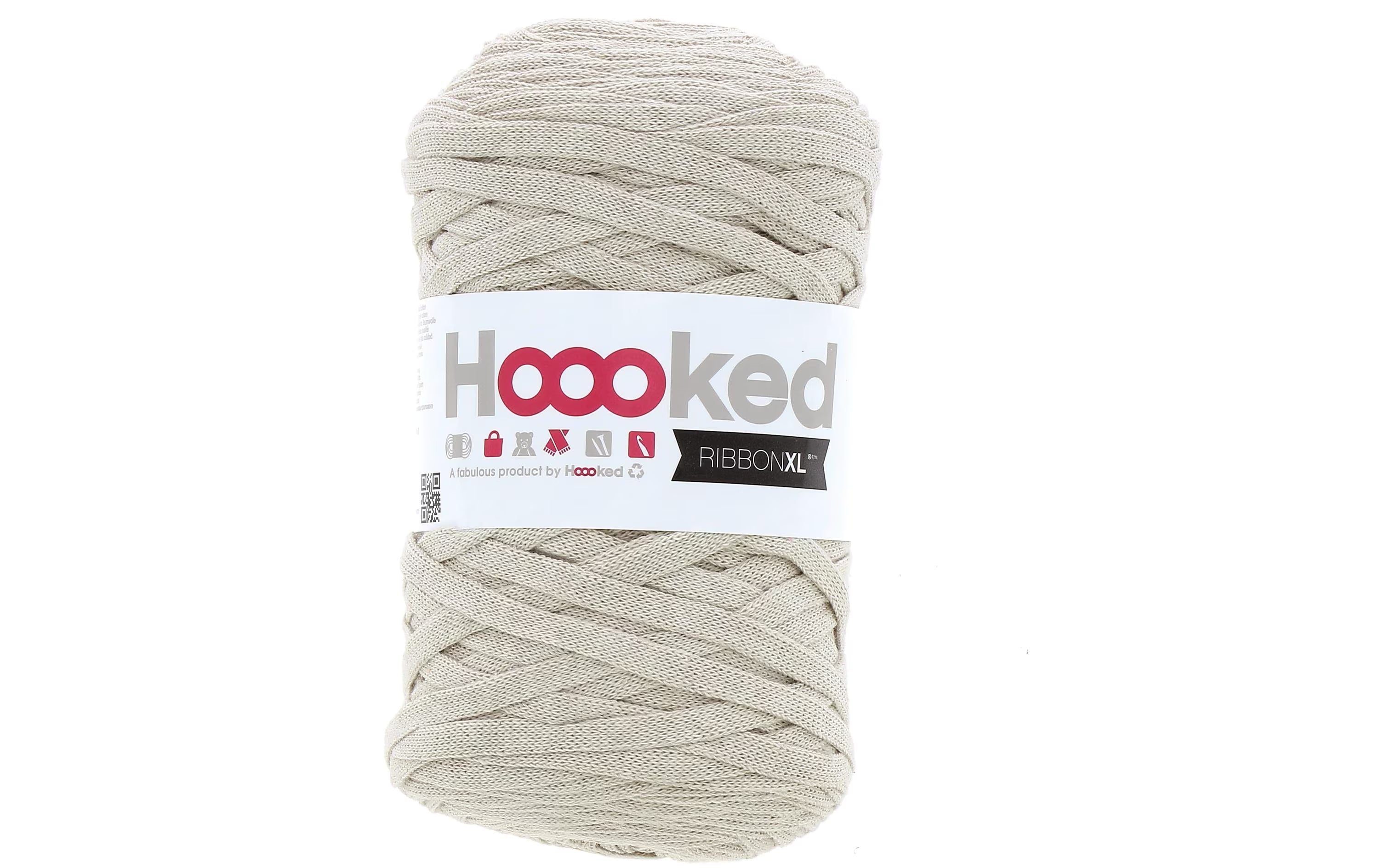 Hoooked RibbonXL, Sandy Ecru