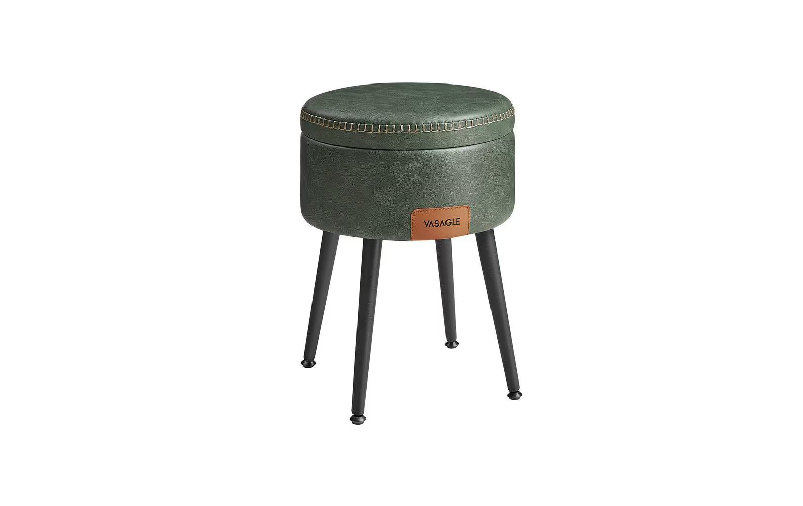 Vasagle Hocker mit Stauraum, Grün