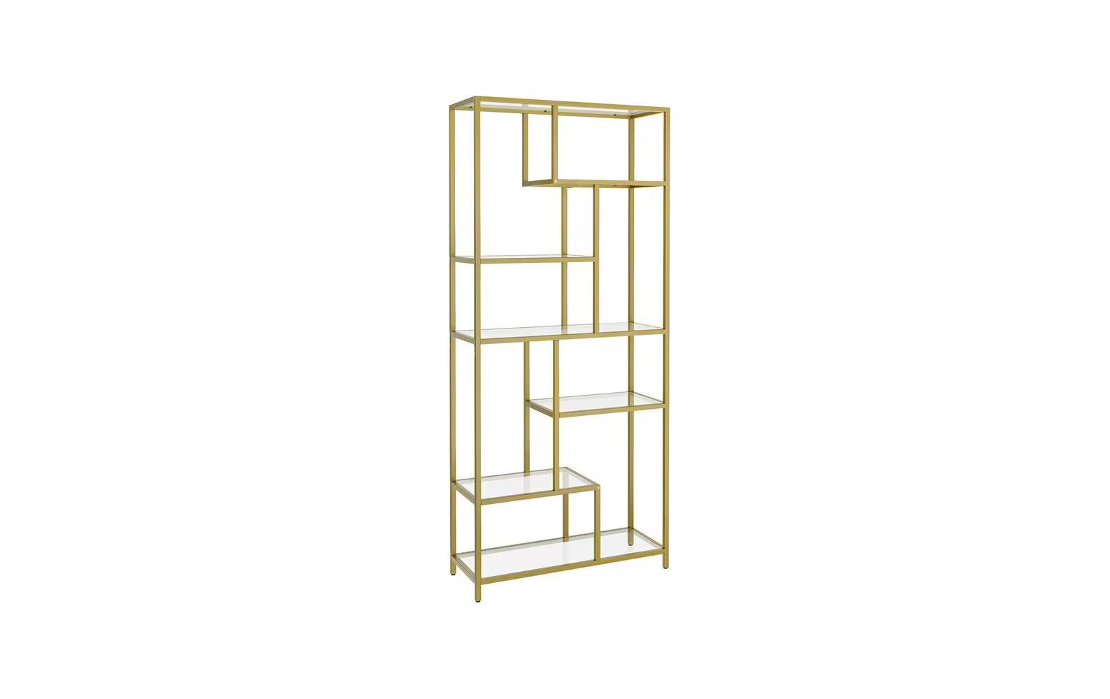 Vasagle Regal Gold mit div. Glasablagen
