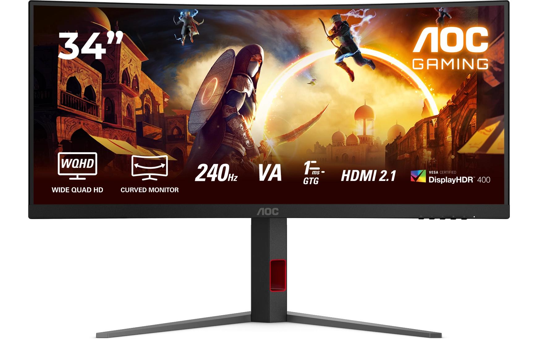 AOC 34 CU34G4Z, 3440x1440, VA Curved