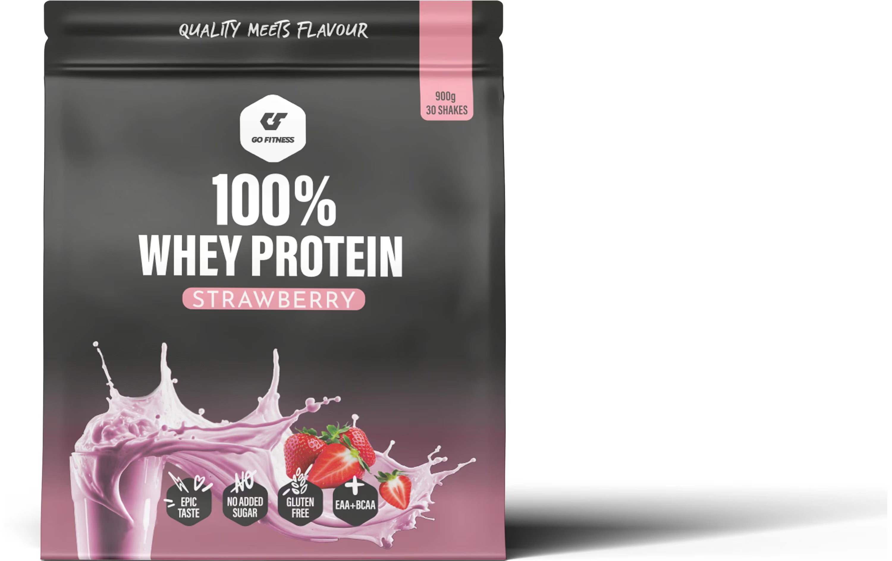 Go Fitness Pulver 100% Whey Protein