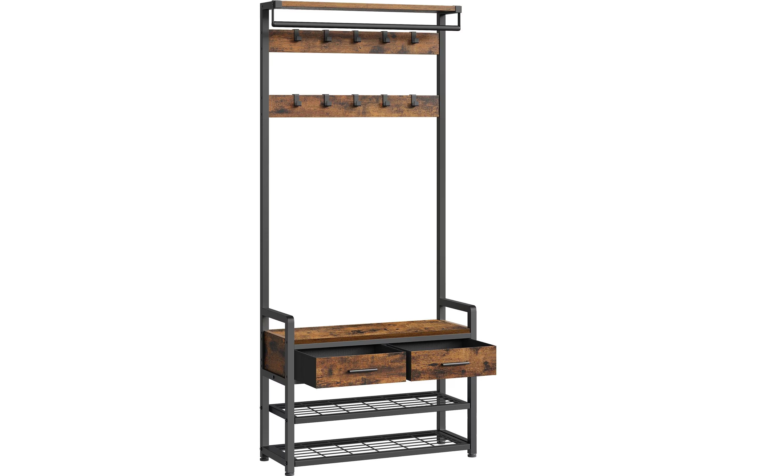 Vasagle Garderobe mit Schuhregal
