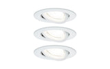 Paulmann LED Einbauleuchte Nova Plus 3-Set