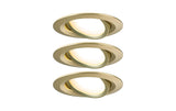 Paulmann LED Einbauleuchte Nova Coin 3-Set