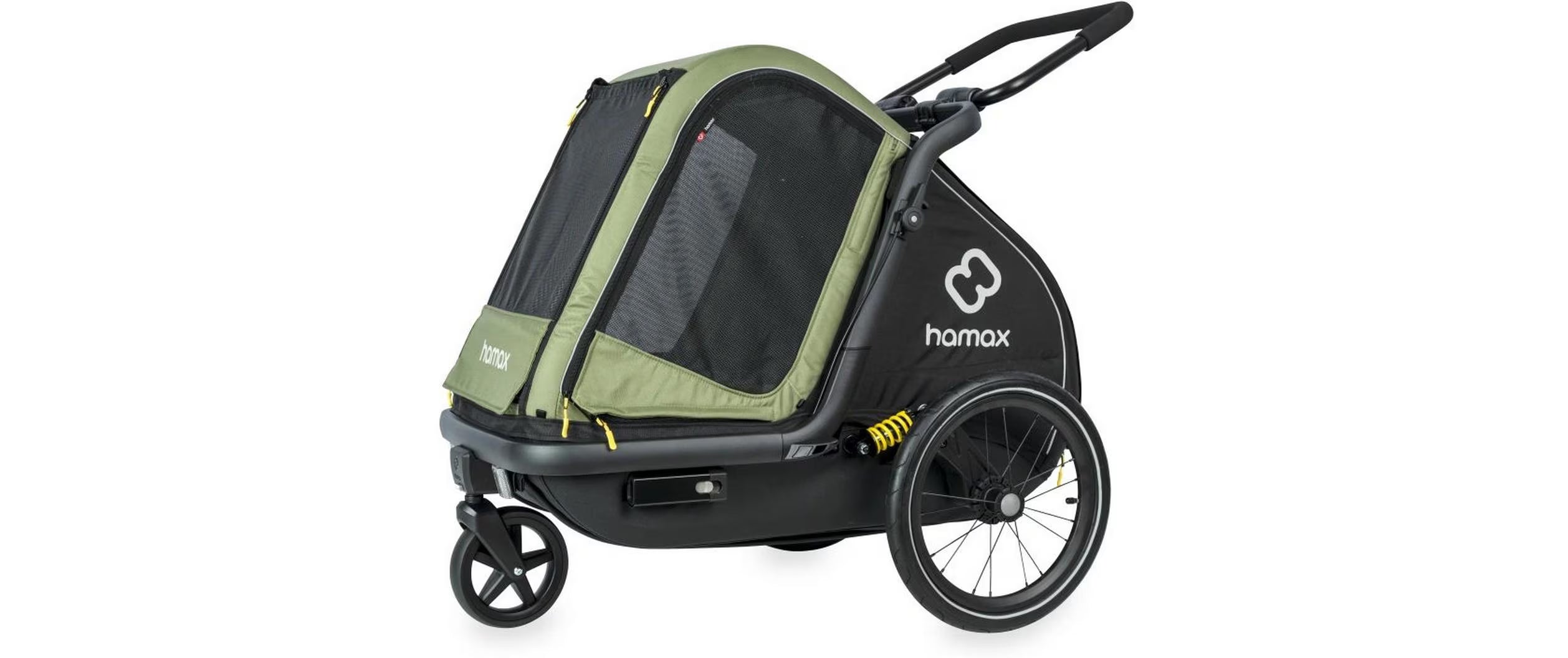 Hamax Dog Trailer Pluto M mit Federung