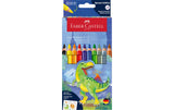 Faber-Castell Farbstift Jumbo Grip Set Dino