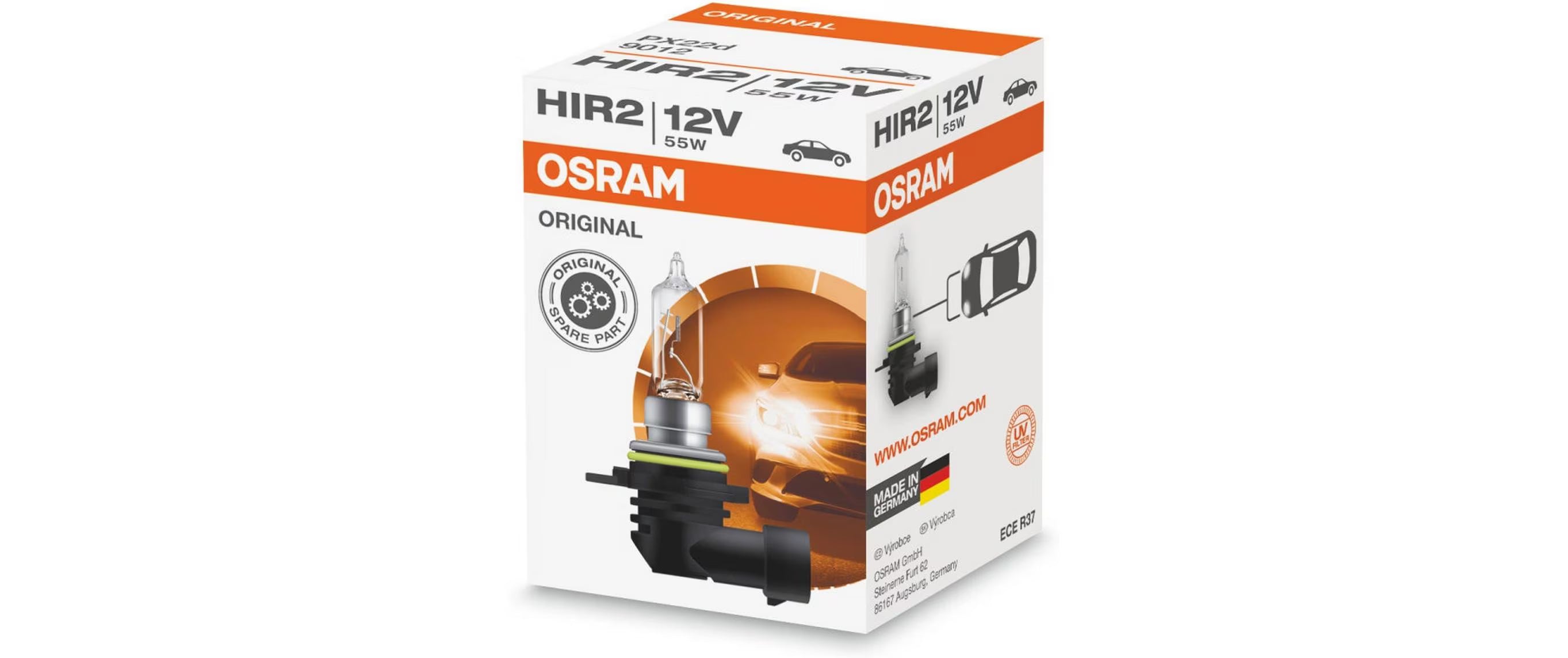 OSRAMHIR2 12V/55W PX22D