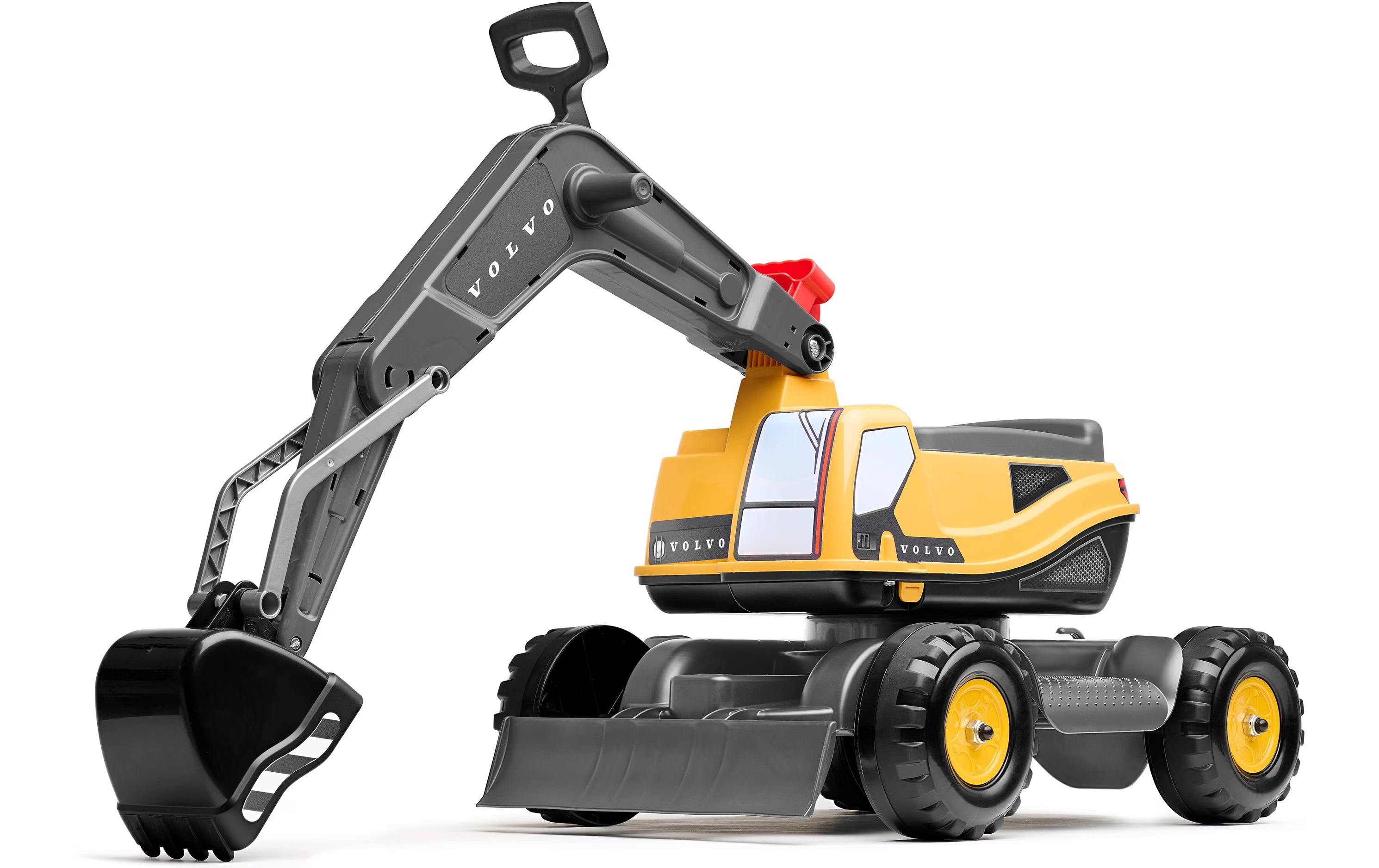 Volvo Bagger mit Klappsitz