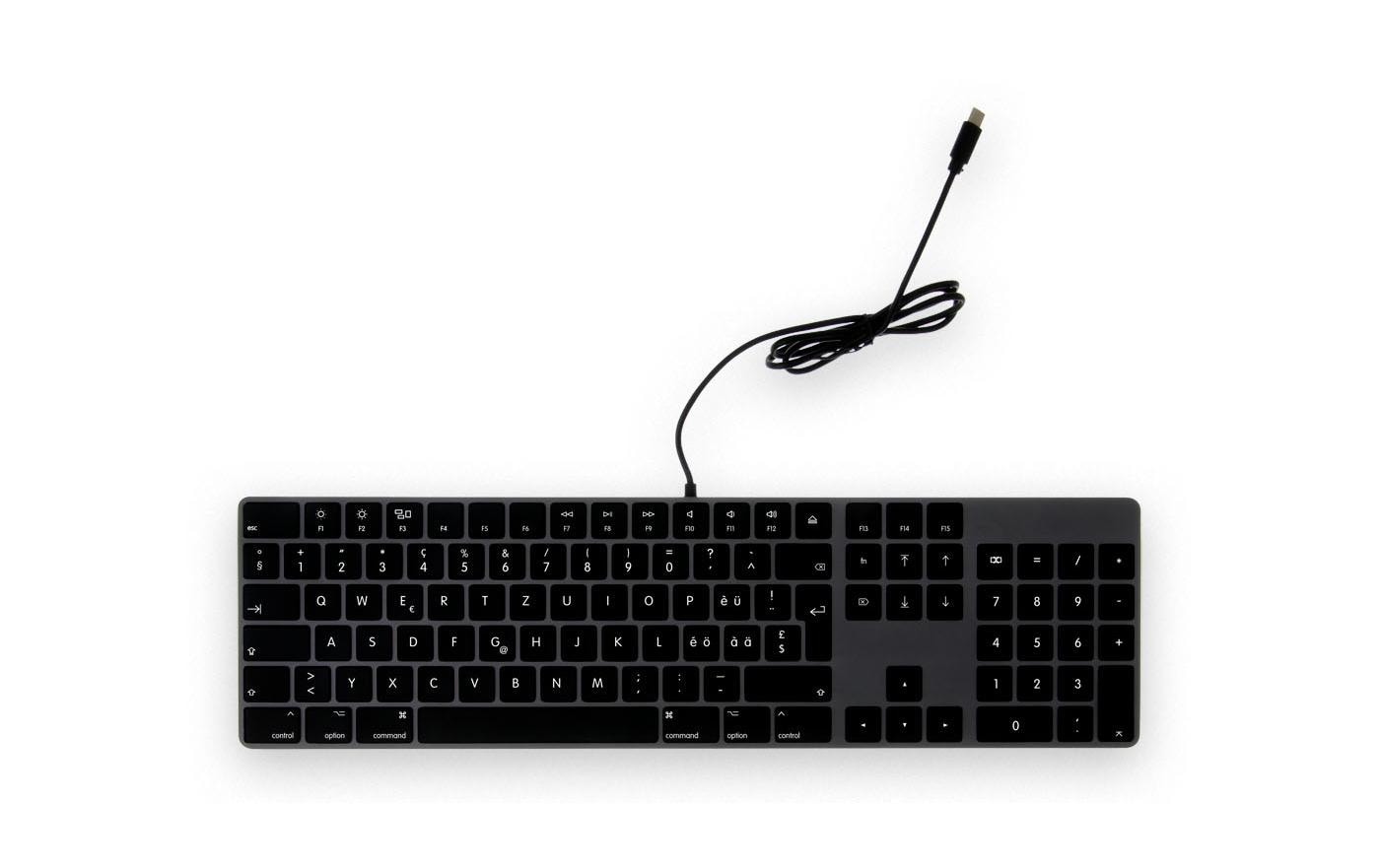 LMP USB-C Tastatur KB-1843 mit Zahlenblock