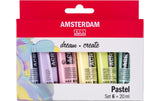 Amsterdam Acrylfarbe Set Pastel