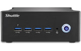 Shuttle nano Barebone NT10H5 schwarz