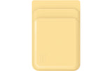 IoS Magnetic Card Holder MagSafe Soft Lemon