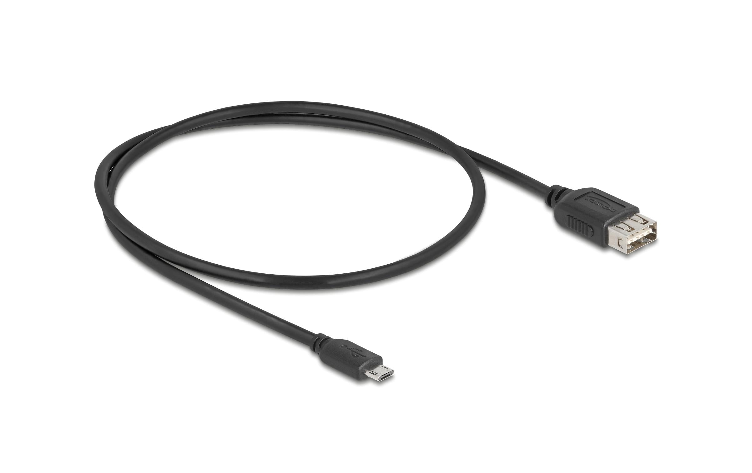 Delock USB2.0 Kabel EASY USB A-MicroB, 0.5m