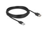Delock, USB 2.0-Verlängerungskabel USB A -