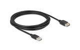 Delock, USB 2.0-Verlängerungskabel USB A -