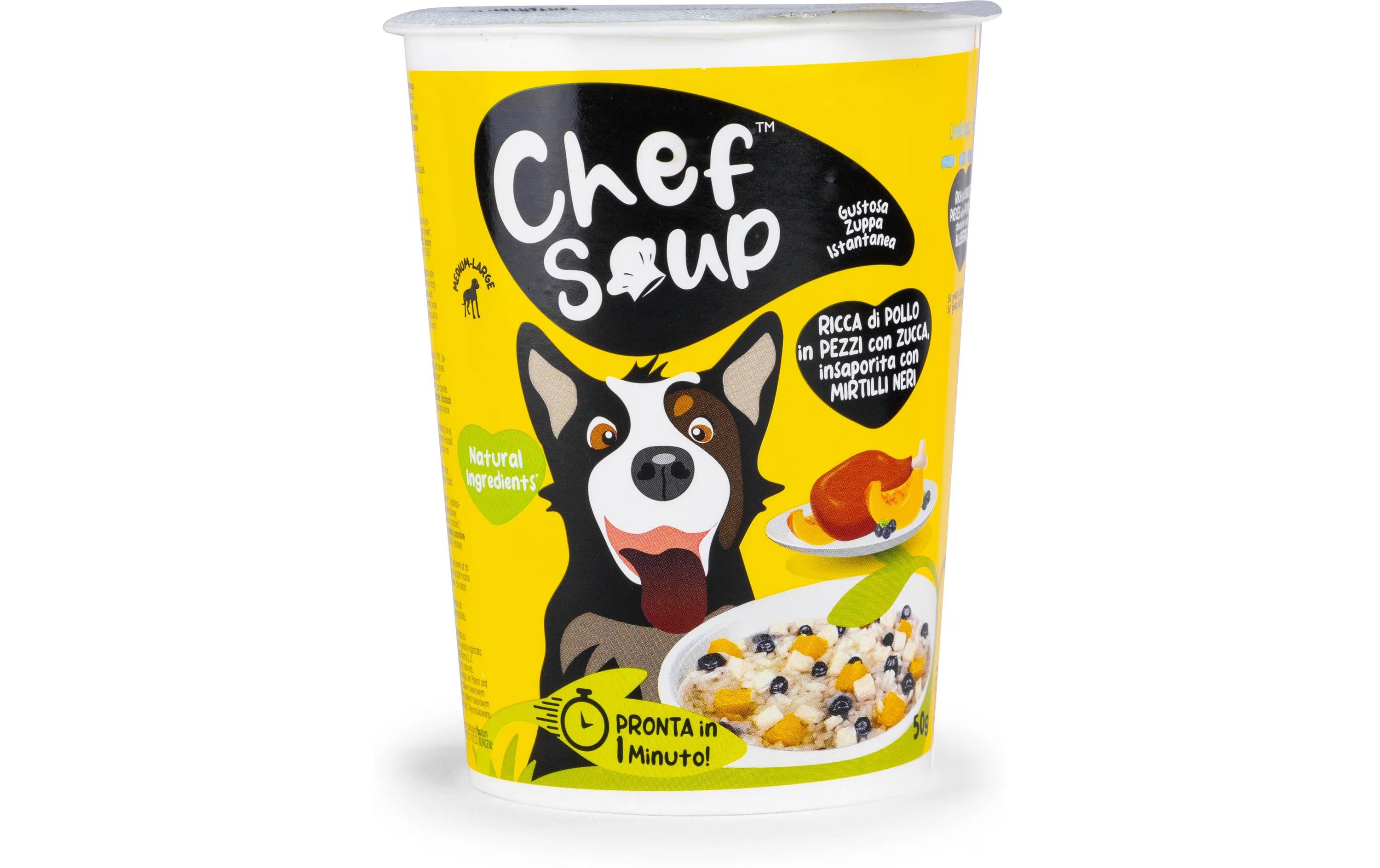 Chef Soup Huhn, Kürbis, Blaubeere
