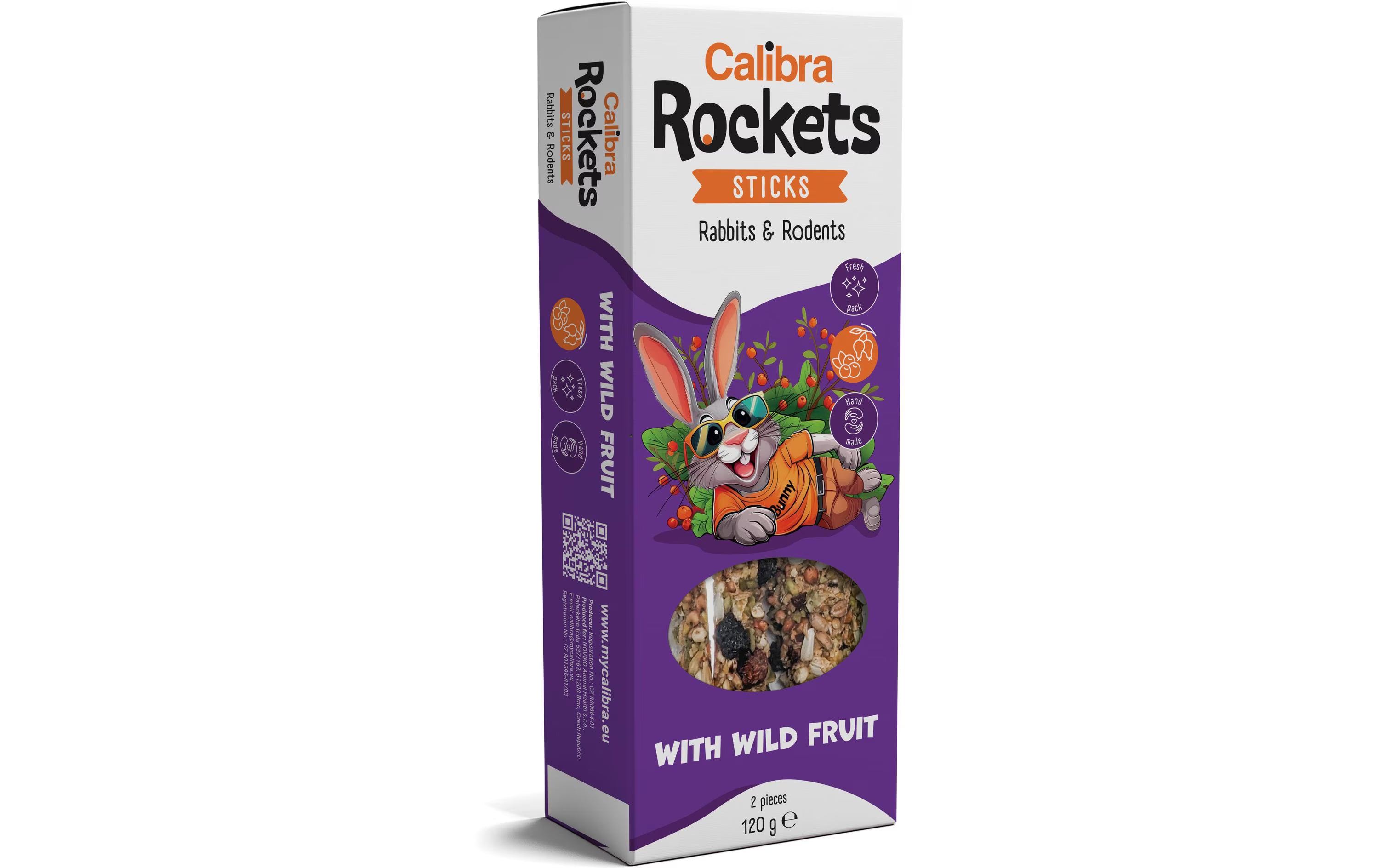 Calibra Rockets Wildfrüchte Sticks Kaninch.