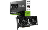 ASUS DUAL RTX5060TI O16G, GDDR7