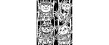 TATARUGA Samtbild A4, Maneki-Neko