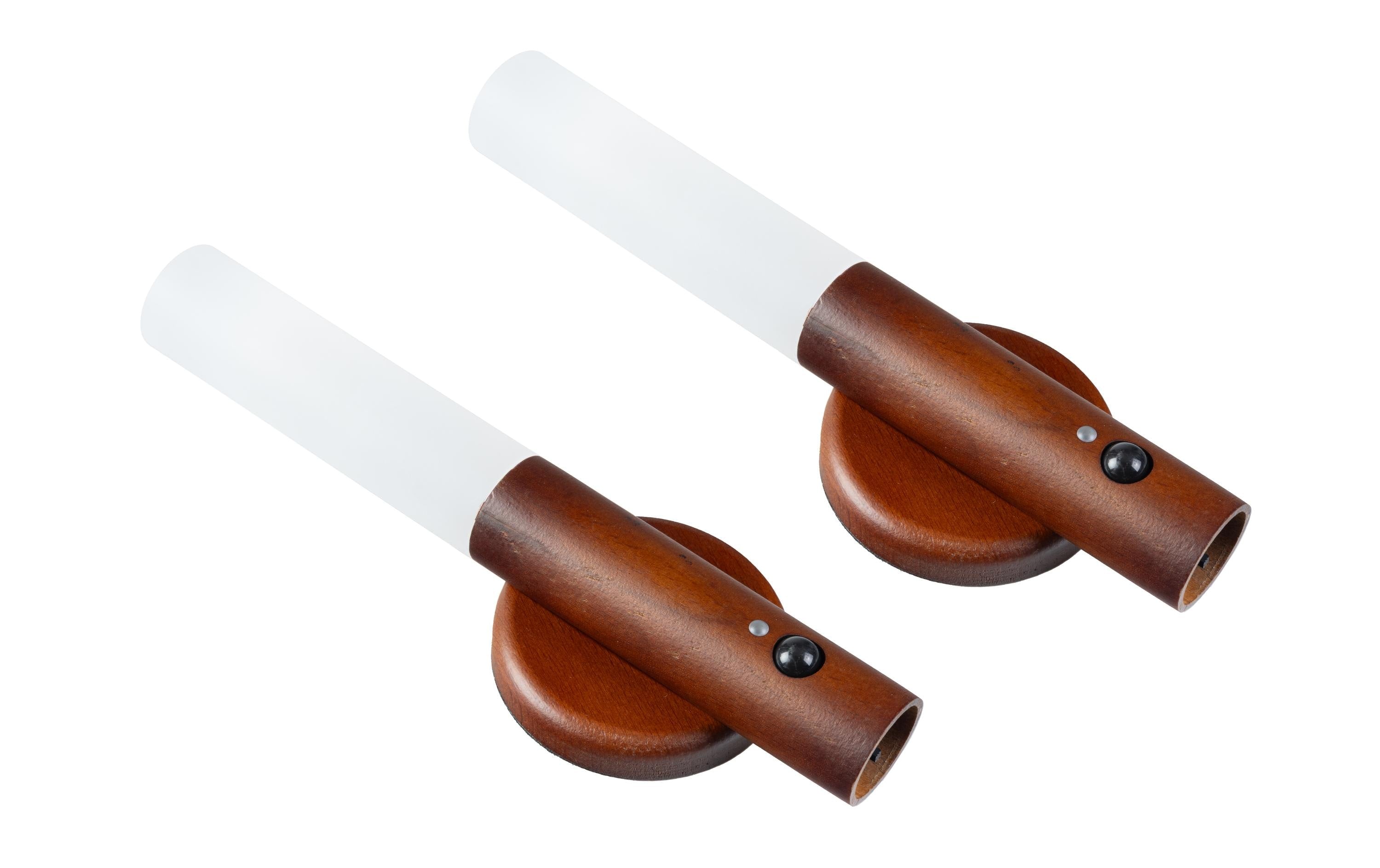 FTM Magnetische Wandleuchte dunkelbraun