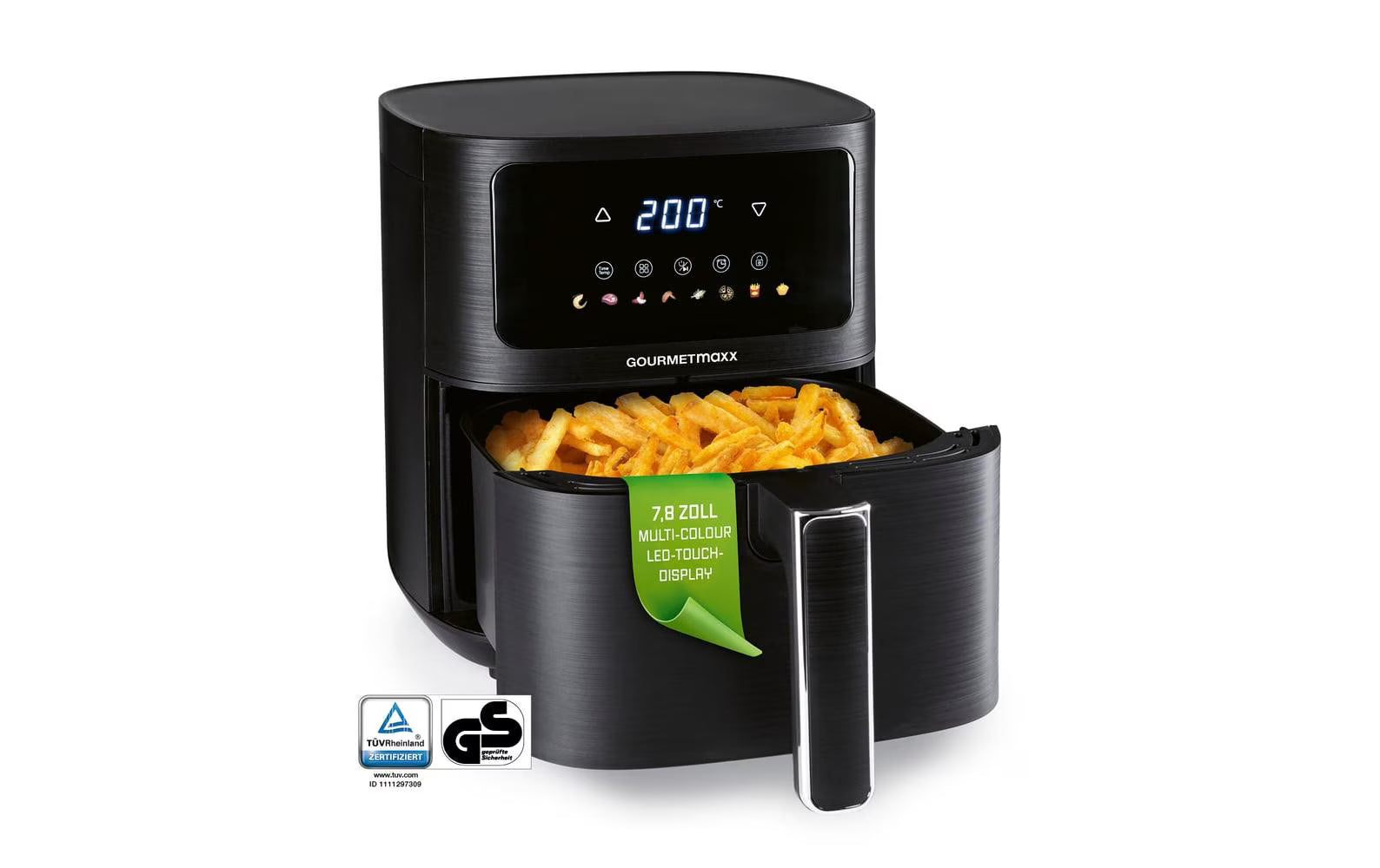GOURMETmaxx Heissluft-Fritteuse 4.5 Liter