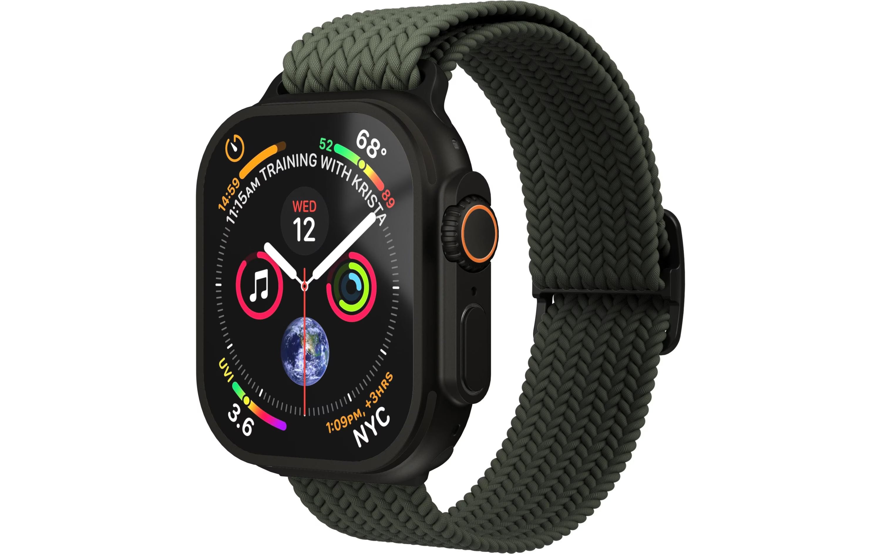 VONMÄHLEN Woven Loop, Olive Black