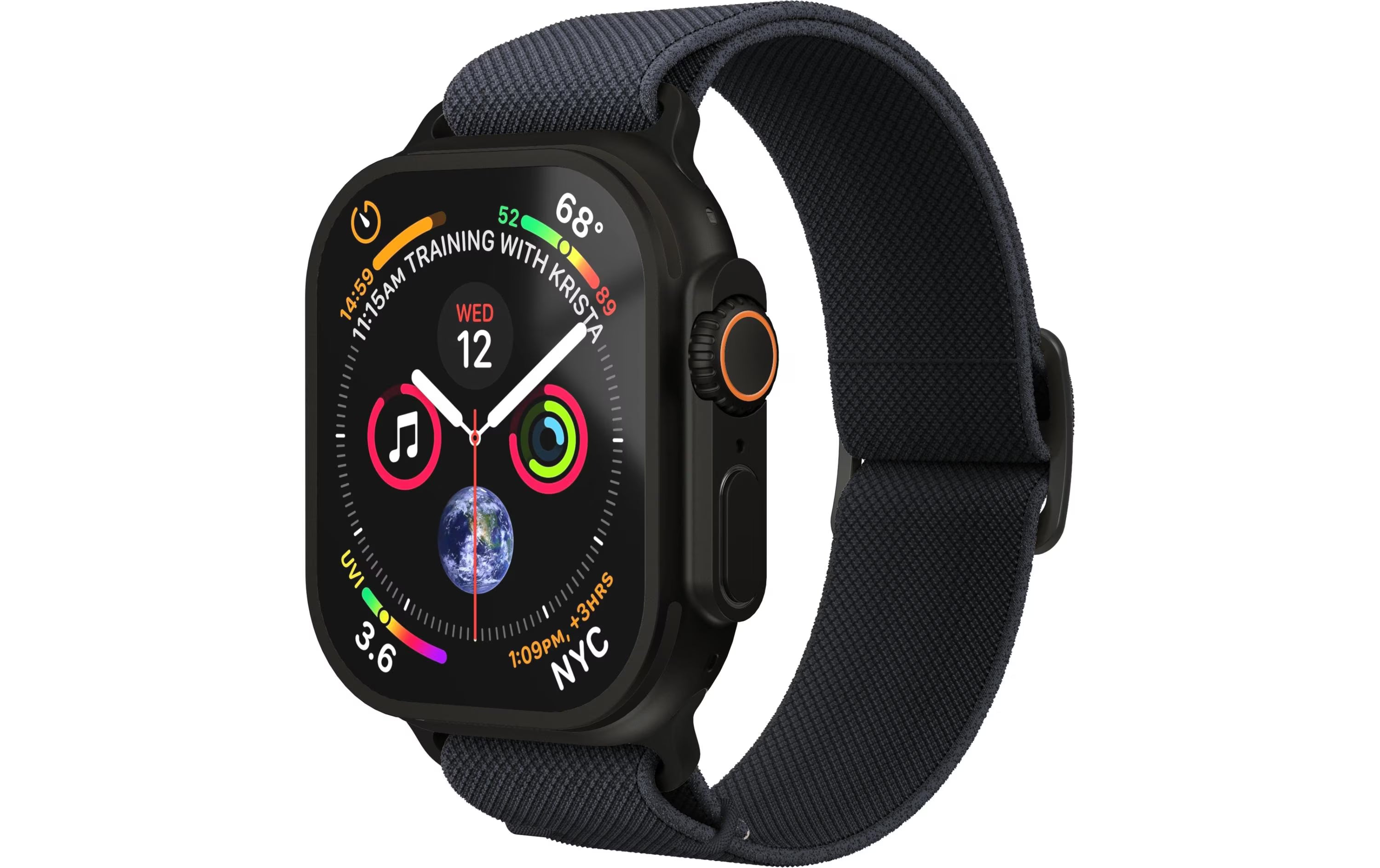 VONMÄHLEN Armband Classic Nylon Loop Apple