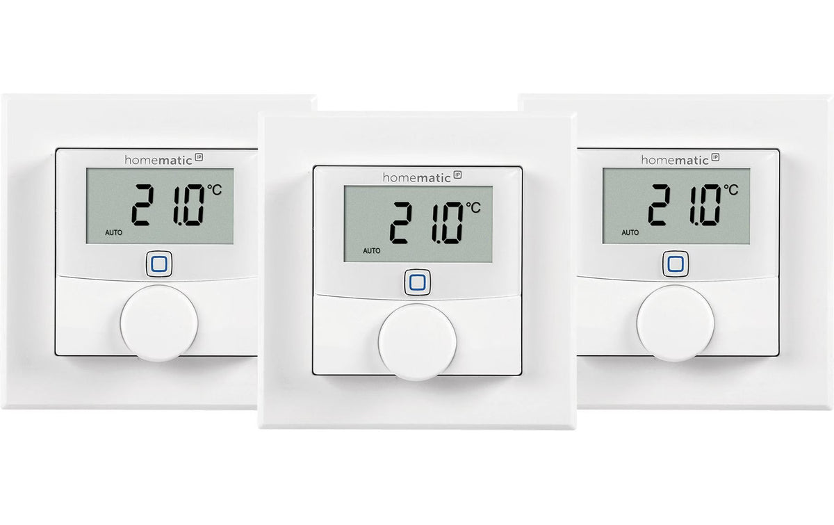 Homematic IP 3x Wandthermostat basic