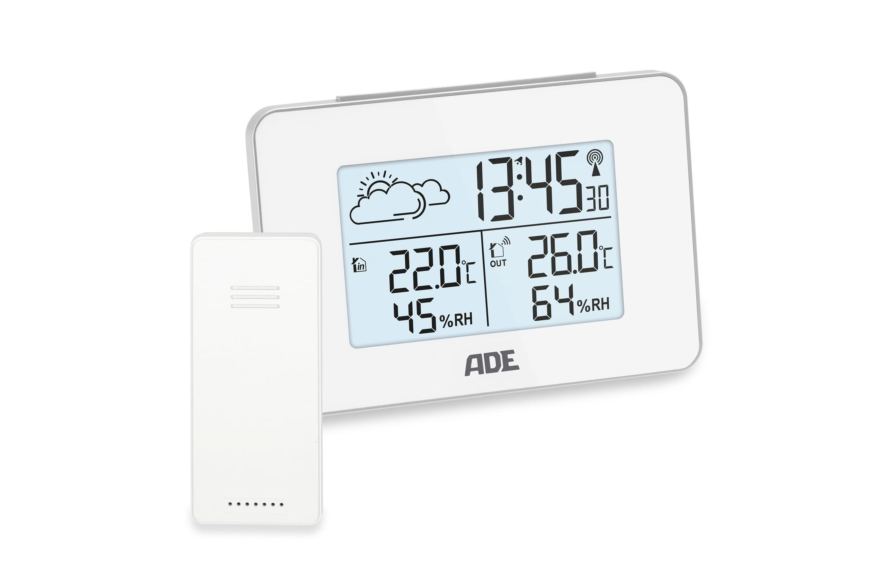 ADE Wetterstation mit Funk-Aussensensor