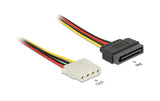 SATA/Molex Adapterkabel, 100cm
