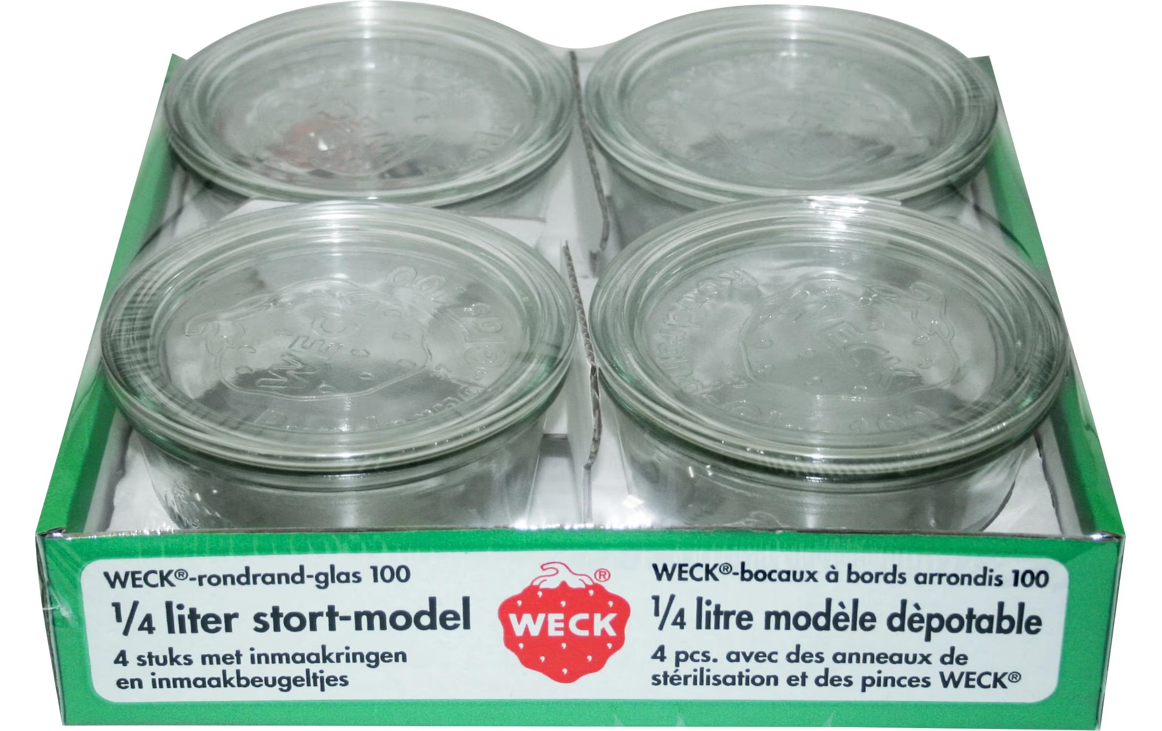 Weck 370 ml 1 Set Weck-Gläser #741