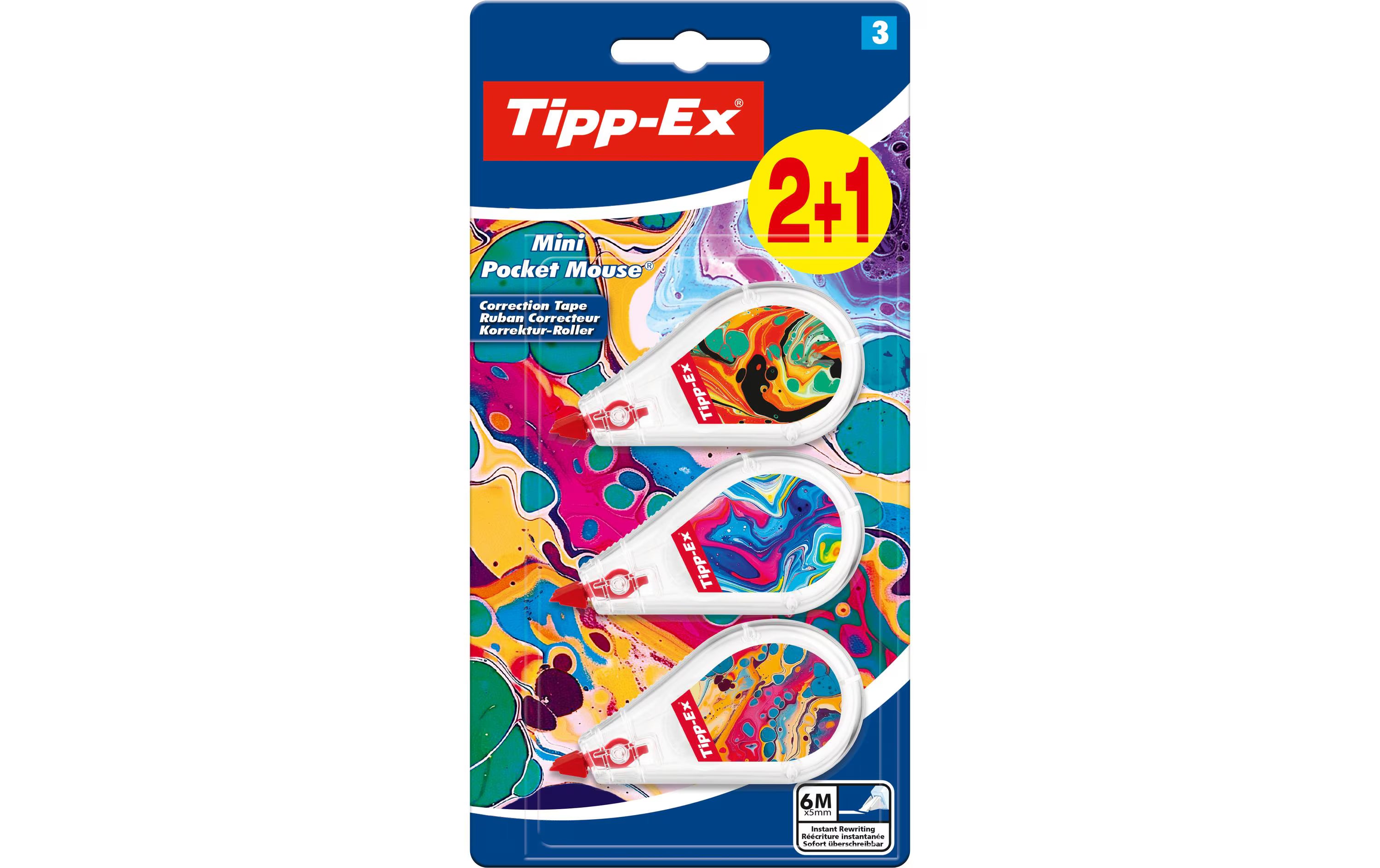 Tipp-Ex Pocket Mouse Mini Blister3