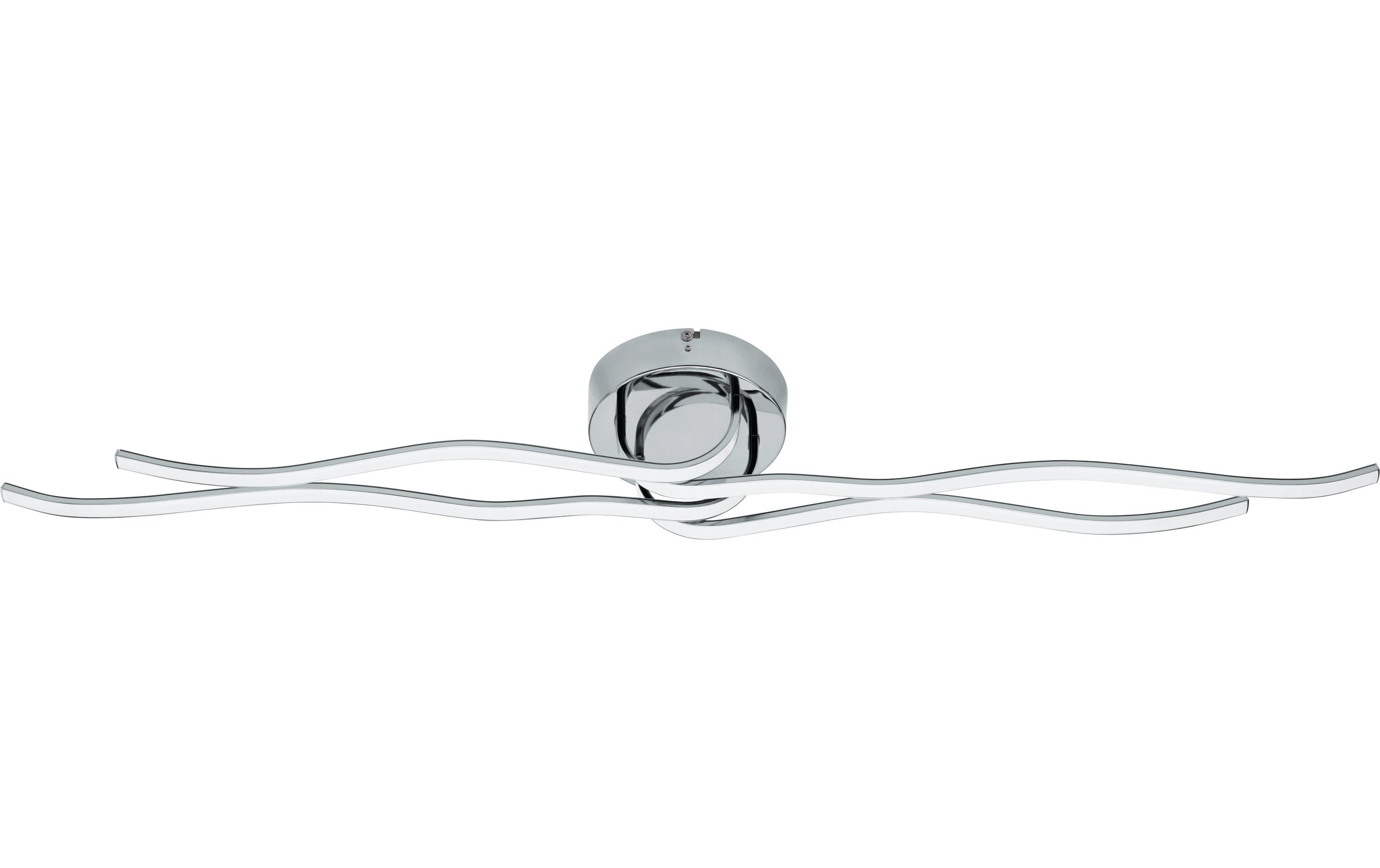 EGLO LED Wand-/Deckenleuchte RONCADE silber