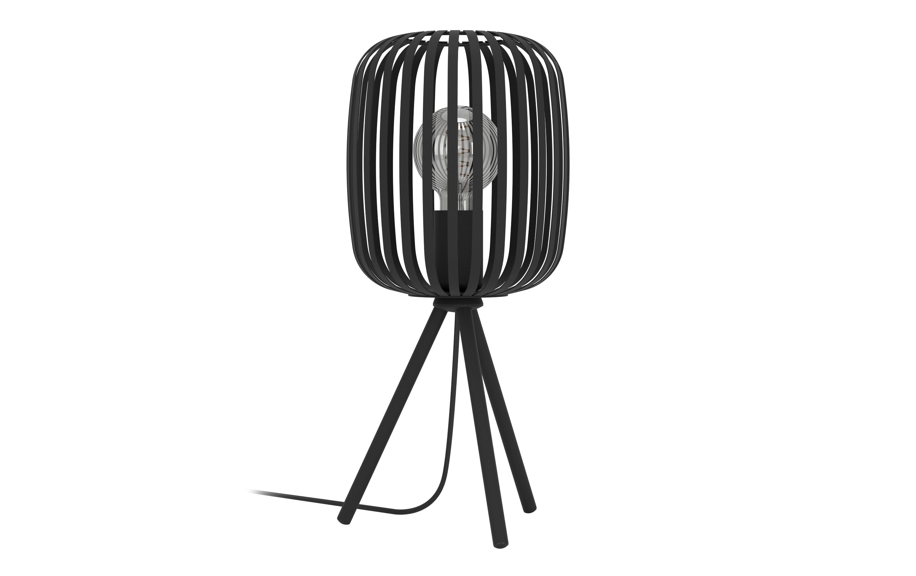 EGLO Zigbee Tischleuchte ROMAZZINA schwarz