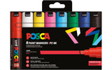 Uni POSCA Marker PC8K SET8, Basic