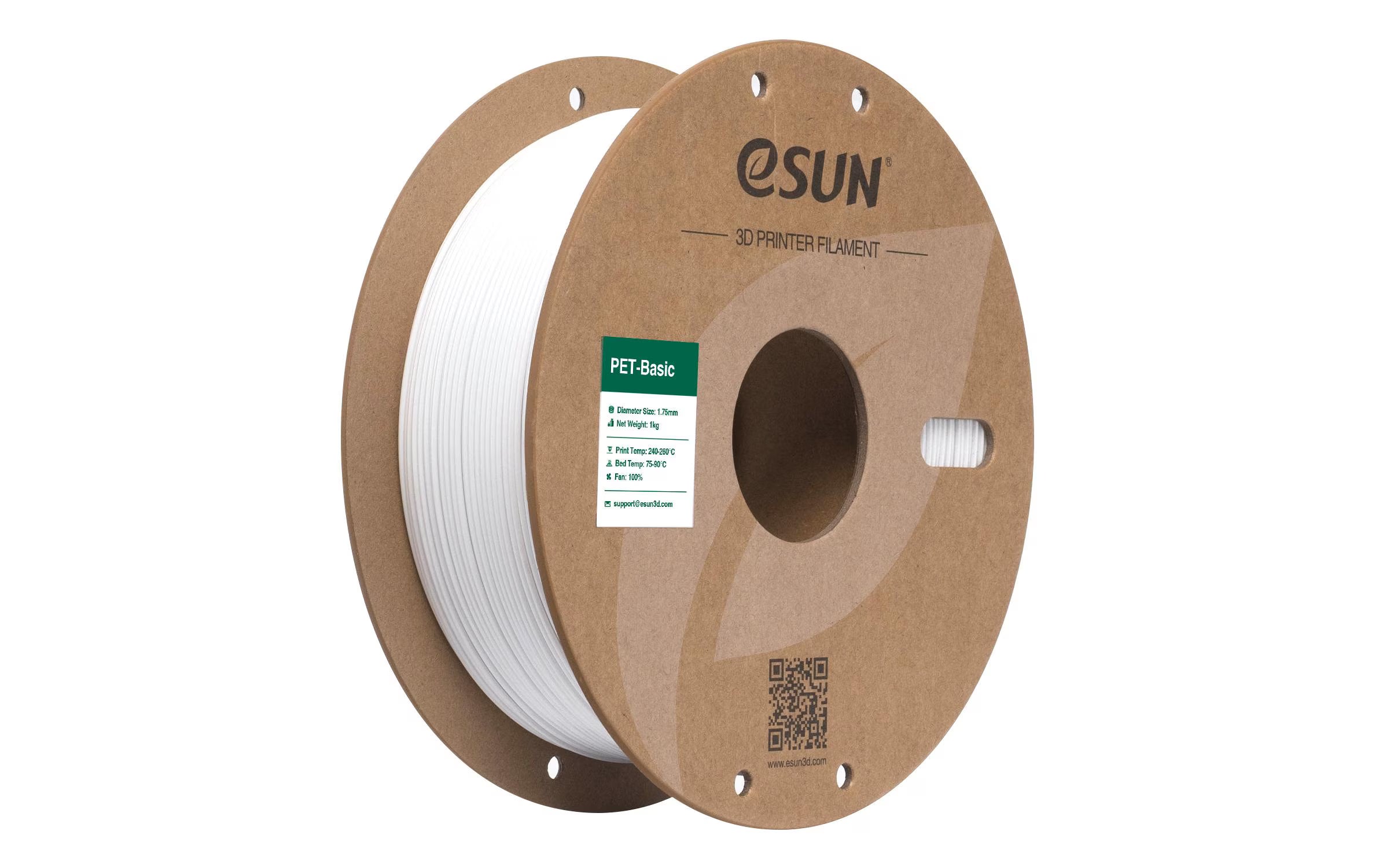 eSun, Filament PET Basic Weiss 1.75 mm 1 kg