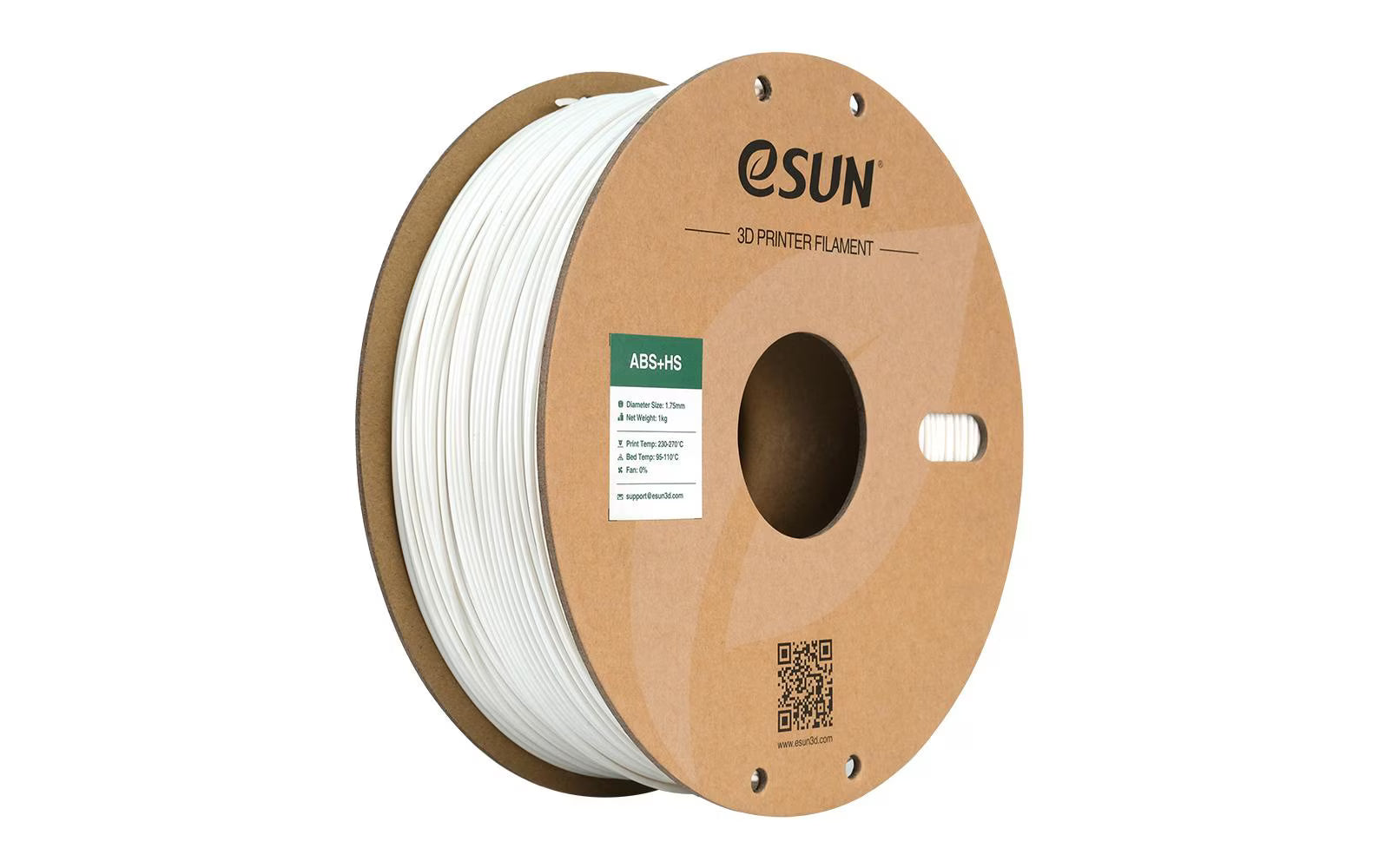 eSun, Filament ABS+ HS Weiss 1.75 mm 1 kg